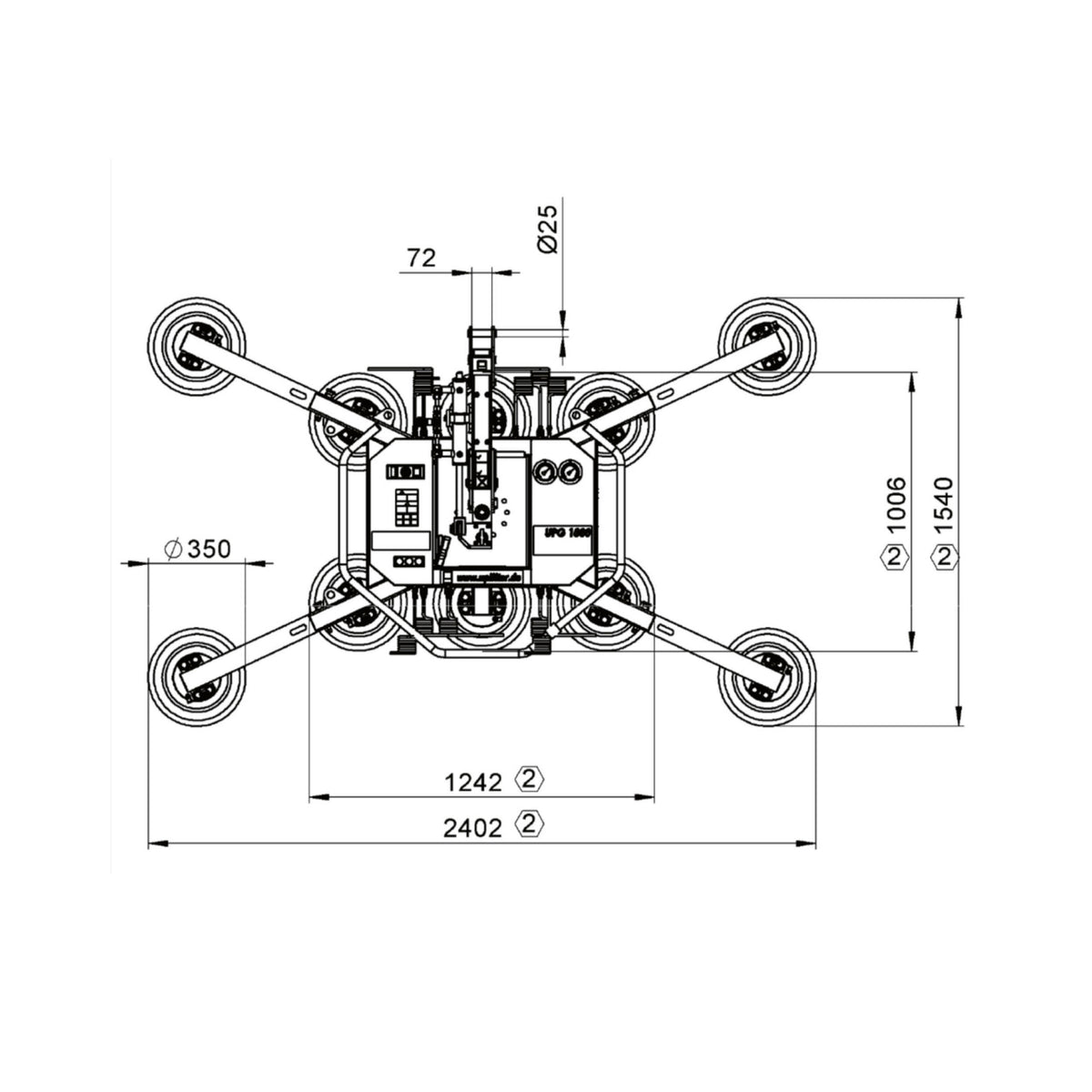 Gruppo ventose UPG1000