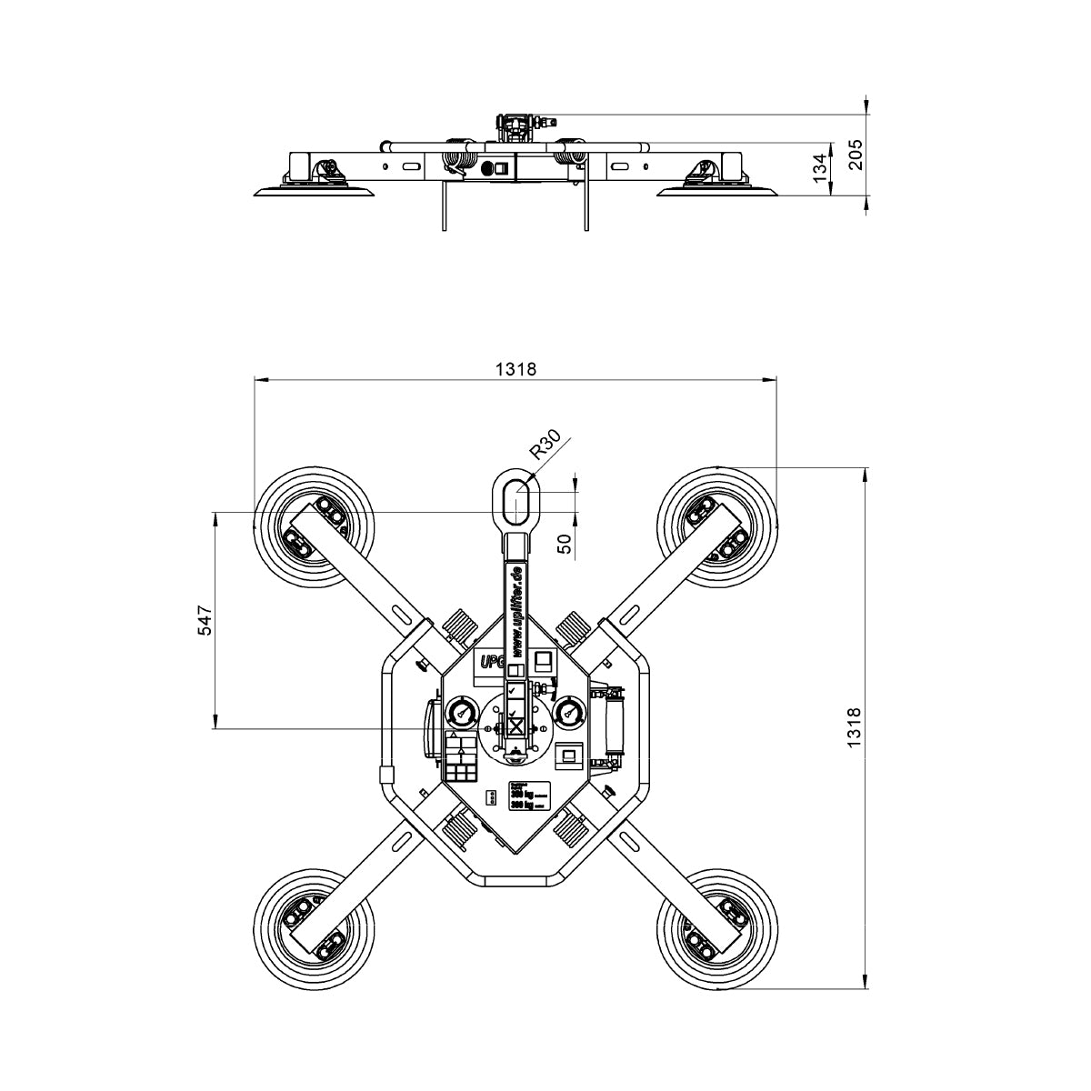 Gruppo ventose UPG350