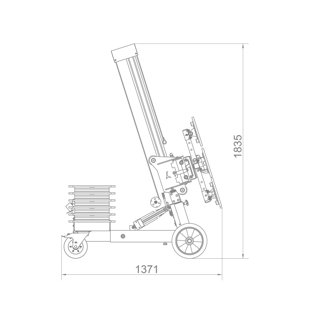 Sollevatore manuale multisuperficie UPT400